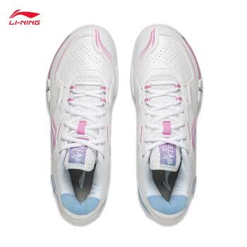 李宁（LI-NING）羽毛球鞋贴地飞行3lite棉花糖配色AYTV003 标准白 41