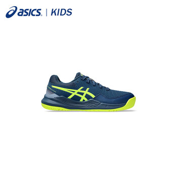 亚瑟士（asics）青少年鞋防滑运动鞋网球鞋RESOLUTION 9 GS 1044A067-404 37.5