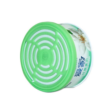 爱家 卧室卫生间汽车除臭神器芳香剂酒店香薰 固体清香剂茉莉70g*3