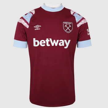 优旭西汉姆联球衣2223westham韦斯咸主客场足球服41号赖斯波主场红色