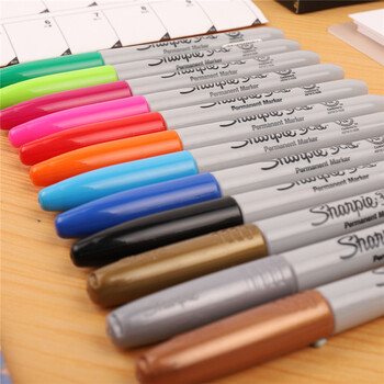 锐意(Sharpie)细头马克笔油性防水防褪色速干耐用记号笔商务办公标记美国原装进口蓝色单支装年会签到签字水彩笔 锐意(Sharpie)细头马克笔油性防水防褪色速干耐用记号笔商务办公标记美国原装进口蓝色单支装年会签到签字水彩笔