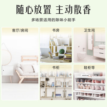 立白真丝衣物温和奢护洗衣液500g+西兰固体清香剂阳光鲜柠香(70+8)g*2