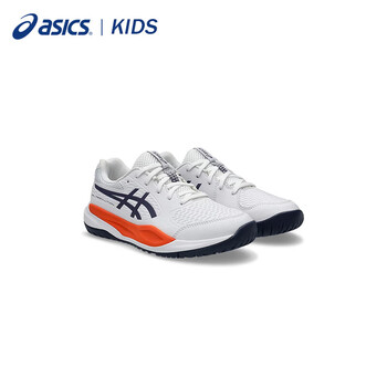 亚瑟士（asics）青少年防滑耐磨运动鞋网球鞋RESOLUTION X GS 1044A081-110  36