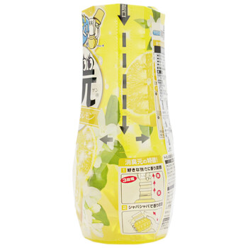 小林制药（KOBAYASHI）空气清新剂厕所专用消臭元清新柠檬400ml日本进口香薰芳香除臭剂