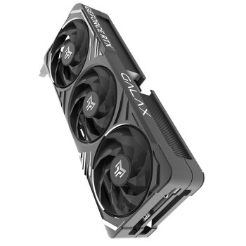 影驰 GeForce RTX 5070 Ti 金属大师 黑金版 OC 16GB GDDR7 DLSS 4 电竞游戏设计剪辑AI电脑显卡