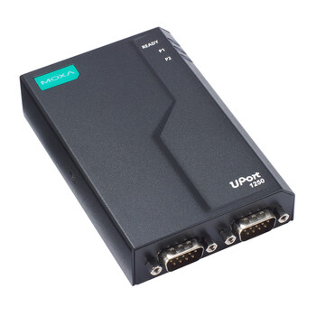 MOXA UPort 1250-G2  2端口 RS-232/422/485 USB转串口转换器