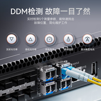 胜为 SFP光模块千兆1.25G单模双纤光纤模块(1310nm,20km,LC)万兆兼容华为/华三/锐捷等BSFP-SM20