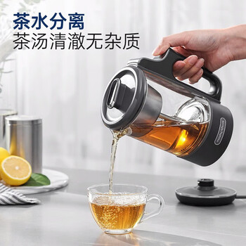 morphyrichards摩飞养生壶 家用蒸煮蒸茶器 便携迷你一壶多用食品级材质安心烹煮MR6082灰色