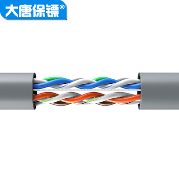 大唐保镖 超五类网线（工程级0.48±0.02）无氧铜线芯 非屏蔽CAt5家装工程布线双绞线305米 DT2905E