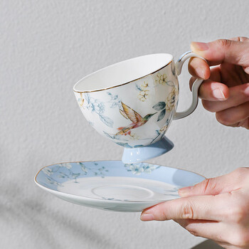 vidsel咖啡杯套装高档搬家乔迁新婚礼物结婚伴手礼陶瓷杯子礼盒生日礼品