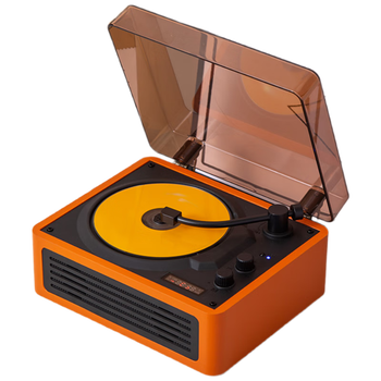 YEARS STAY时光岁月一体式CD机发烧友专辑播放器复古CD播放机唱片机桌面蓝牙音响音箱cd机黑色SG1996