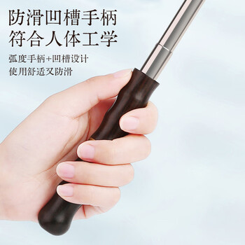 秉优紫光檀木伸缩痒痒挠【礼盒装】抓痒老头乐按摩挠痒不求人抓背神器