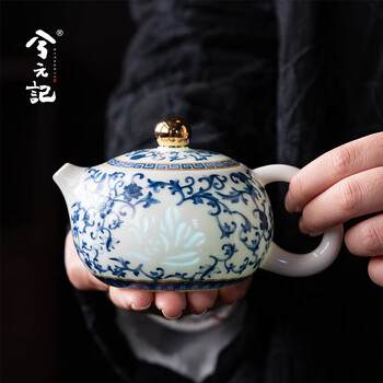 青花玲珑陶瓷壶价格报价行情- 京东