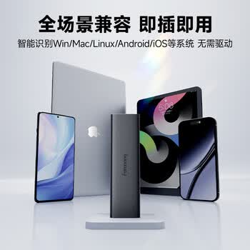 梵想（FANXIANG）2TB 移动固态硬盘（PSSD）Type-c USB 3.2高速读取1000MB/S 手机直连 笔记本外接硬盘 PS1008