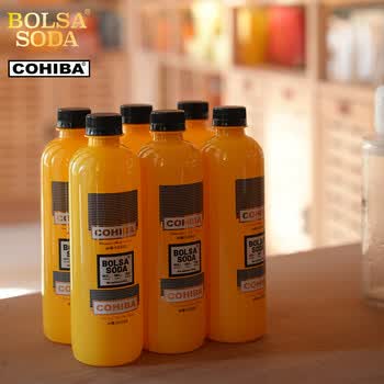 波萨BOLSA天然苏打水【高希霸联名款】470ml*12瓶整箱弱碱