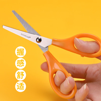 三木(SUNWOOD)140mm儿童安全帽剪刀手工剪刀 绿色 91168 三木(SUNWOOD)140mm儿童安全帽剪刀手工剪刀 绿色 91168
