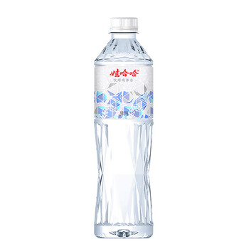 娃哈哈 纯净水 晶钻瓶550mL*24瓶 会议出行 整箱 新老包装随机发货