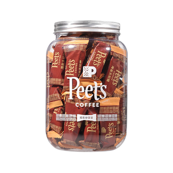 皮爷咖啡皮爷peets海盐太妃糖法式杏仁焦糖 15颗 105g*5罐