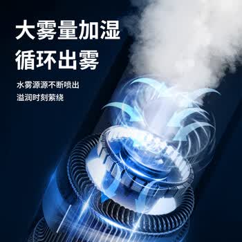 金隆兴冰爽喷雾狂飙桌面小风扇USB学生宿舍办公室车载户外婴儿车夹子式飓风调节三用电扇小型电扇