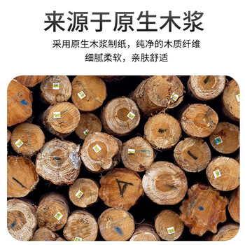清风BJ02A1C大卷纸大盘纸公用卫生厕纸3层200米12卷