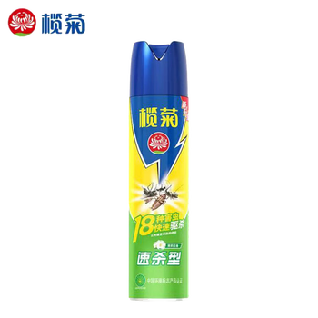 榄菊【大容量 强力驱灭杀18种害虫等】茉莉花香速杀气雾剂500ml*2瓶