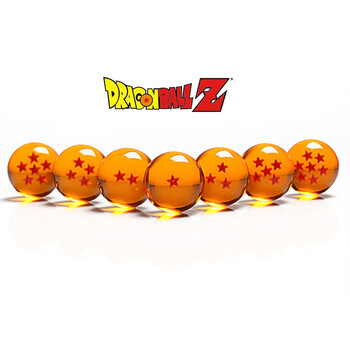 动漫七龙珠水晶球7颗一套神龙悟空模型抖音同款玩具节日礼物 小号4.