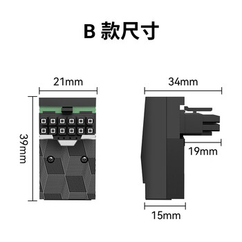 科乐浦（KELEPU）12VHRWR显卡供电转接头 90°电源弯头16pin弯头12+4PIN PCIe5.0 ATX3.0 尼龙壳 （黑色A款）