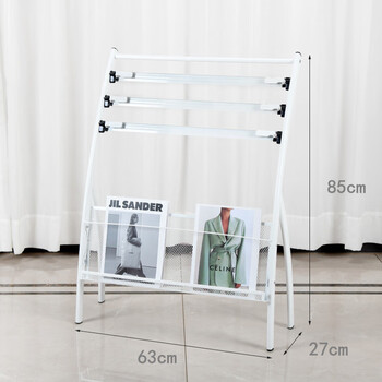 金隆兴报刊架杂志架书报架书刊架落地报纸架宣传册展示架折页资料架子期刊架3+1层