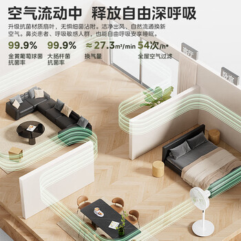 美的(Midea)【幸运草安睡风扇Plus】电风扇落地扇立式家用卧室变频轻音小风扇遥控一级能效空气循环扇 SDI35MQ 美的(Midea)【幸运草安睡风扇Plus】电风扇落地扇立式家用卧室变频轻音小风扇遥控一级能效空气循环扇 SDI35MQ