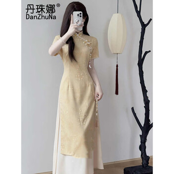 中国語：海派旗袍【新品】 QIPAO #旗袍 #Cheongsam |#成都绣匠旗袍