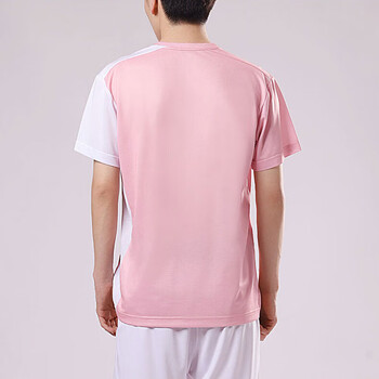 VICTOR威克多胜利羽毛球服透气快干男款T恤 T-25001TD  粉色 L 