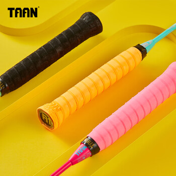 TAAN泰昂羽毛球拍手胶磨砂防滑吸汗网球手把带Q10三条装(黑/橙/粉) TAAN泰昂羽毛球拍手胶磨砂防滑吸汗网球手把带Q10三条装(黑/橙/粉)