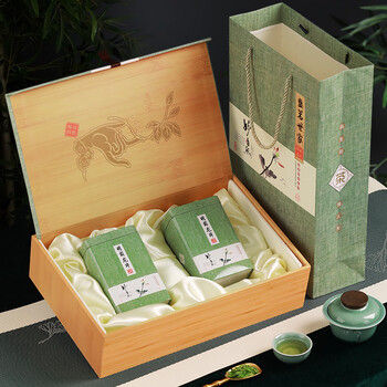 盛茗世家茶叶 明前特级龙井茶绿茶春茶礼盒装  节日送礼长辈领导