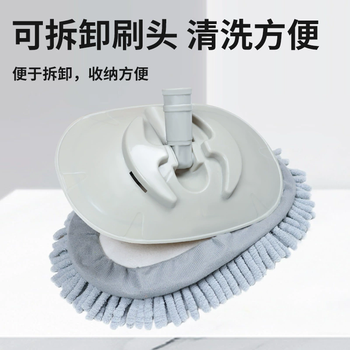 喜润家洗车拖把雪尼尔伸缩软毛刷子不伤车专用洗车刷洗车工具擦车抹布