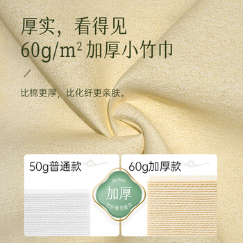 无染wuro一次性洗脸巾 竹纤维纸80抽*3盒 抑菌洁面巾擦脸巾干湿两用整箱