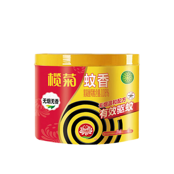 榄菊蚊香 无烟无香筒装蚊香30圈+无香无味杀虫气雾剂750ml 驱蚊虫组合