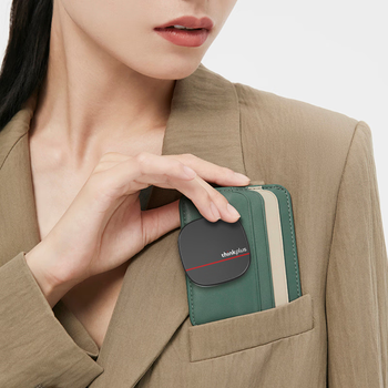 ThinkPlus联想 512GB磁吸移动固态硬盘 可磁吸手机USB3.2高速读取2000MB/S 移动硬盘PSSD小巧轻薄 US203系列