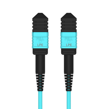 良浦 光纤跳线MPO-MPO母头8芯 多模万兆OM3 40/100G模块用MPO光纤线 5米 MPO-MD8-5M	