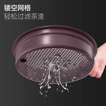 五月花茶水桶干湿分离 茶渣桶 加厚废水桶 茶盘排水桶茶叶不带排水管