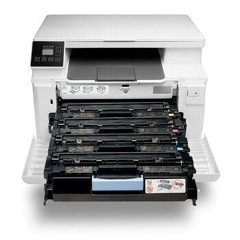 惠普（HP）M180n A4彩色激光多功能一体机 有线网络打印 复印 扫描三合一 商用办公