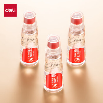 得力50ml棉布头液体胶 学生文具DIY手工 高透胶水 学习用品 JS131 得力50ml棉布头液体胶 学生文具DIY手工 高透胶水 学习用品 JS131