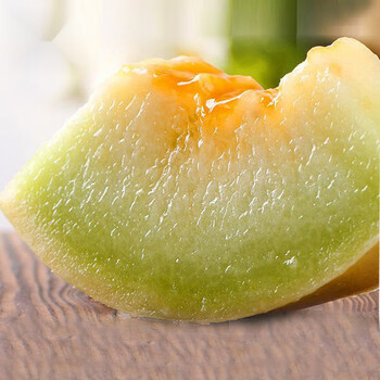 甘肃瓜州新鲜白兰瓜武威民勤沙漠银蒂蜜瓜兰州甜瓜 3斤 白兰瓜8-9斤装