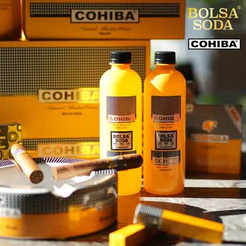 波萨BOLSA天然苏打水【高希霸联名款】470ml*12瓶整箱弱碱