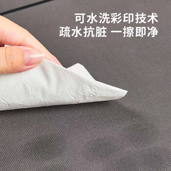 京东京造 健腹轮垫 动作指引体位线指引腹肌训练健身垫防滑加厚垫160*70cm