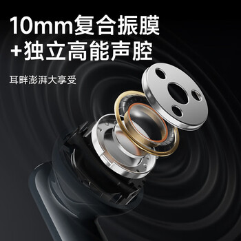 漫步者（EDIFIER）声迈X5 Pro 入耳式蓝牙耳机 ANC主动降噪蓝牙5.3长续航 适用苹果华为小米蓝牙耳机 川白