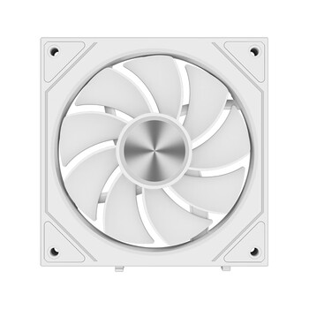 超频3（PCCOOLER）镜刃积木F3 X120白色反叶 三套包12cm机箱风扇/无线积木拼接/无限镜ARGB/PWM温控调速