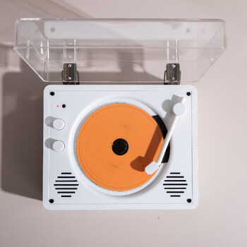 YEARS STAY时光岁月一体式CD机发烧友专辑播放器复古CD唱片机桌面音响蓝牙音箱cd机生日礼物墨绿色SG1988