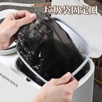 佳帮手茶水桶废水桶11.7L茶渣桶滤茶排水茶叶桶厨房垃圾桶带盖干湿分离