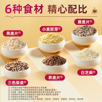 西麦三色藜麦混合谷物燕麦片450g 营养早餐冲饮谷物无额外添加蔗糖 西麦三色藜麦混合谷物燕麦片450g 营养早餐冲饮谷物无额外添加蔗糖