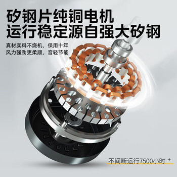 美的（Midea）工业电风扇立式大风量金属扇叶强力商用节能交流定频电扇家用20吋大头扇客厅卧室落地扇 FS45-23A